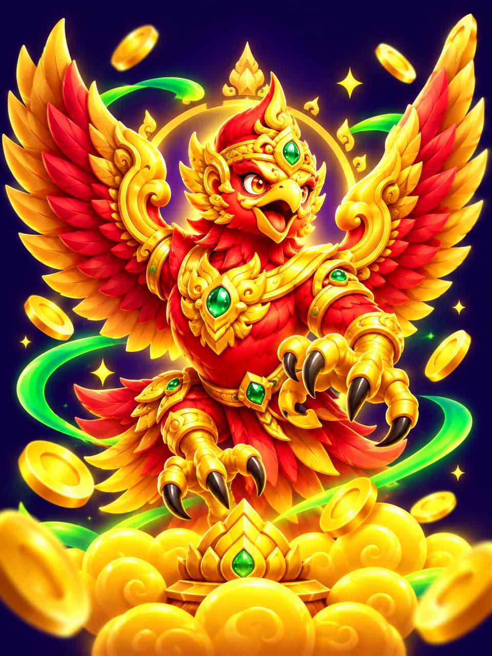 ภาพเกม JL Fortune Garuda 500 ที่ออกแบบใหม่สำหรับ somwang168 - สมหวัง168