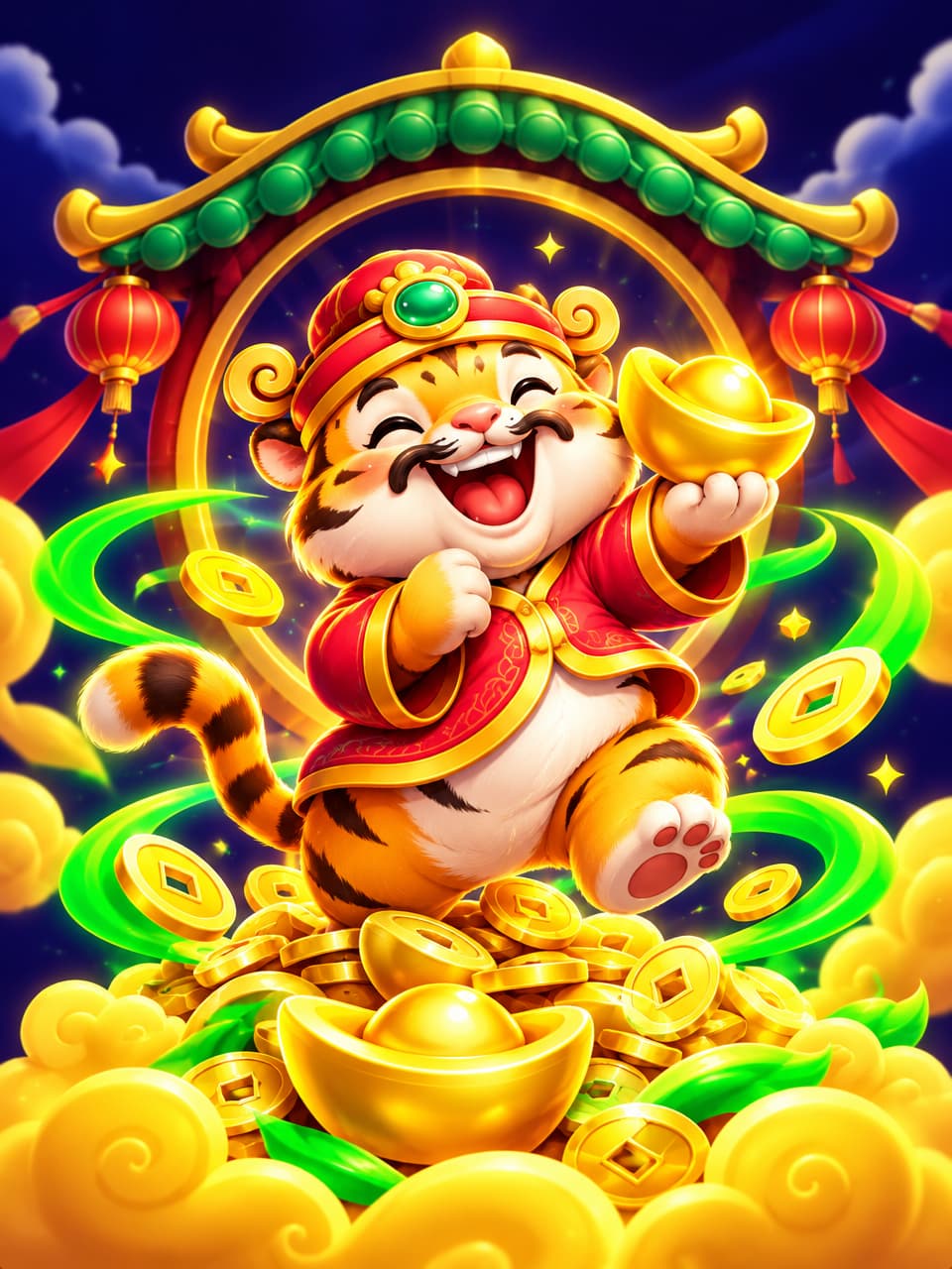ภาพเกม PG Fortune Tiger ที่ออกแบบใหม่สำหรับ somwang168 - สมหวัง168